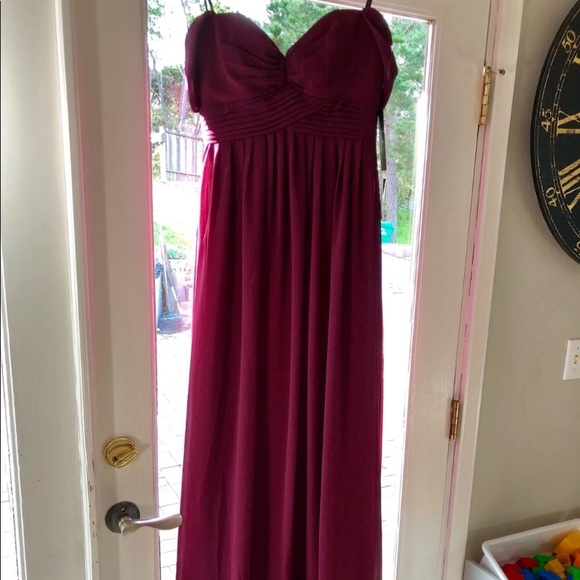 Lulus off the shoulder maxi dress - Picture 5 of 7
